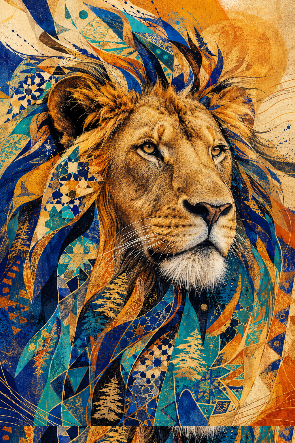 Lion du Zellige