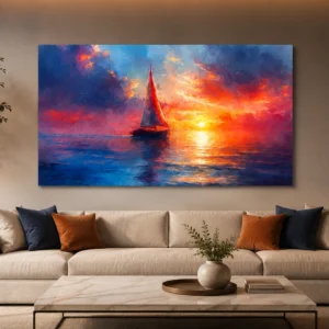 Voile au Crépuscule